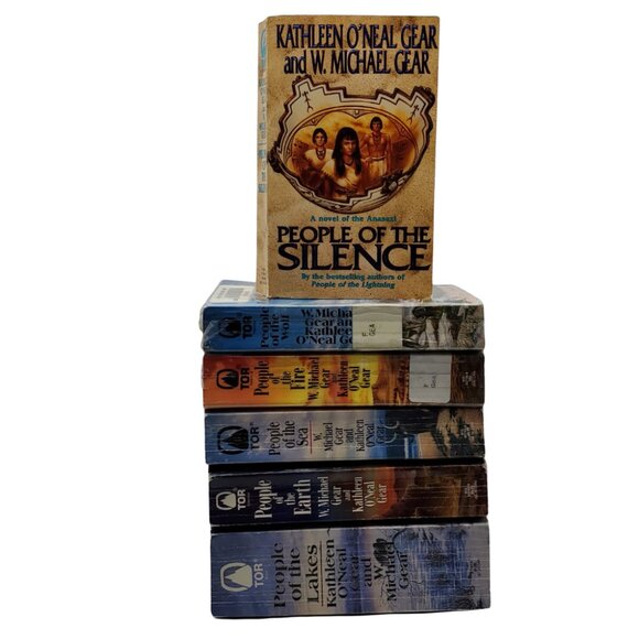 W. Michael & Kathleen O'Neal Gear Native People Series Paperback Books Lot of 6 - Picture 2 of 11